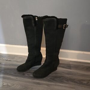 Fendi SHEARLING boots. Shearling suede 40.5 Made In Italy